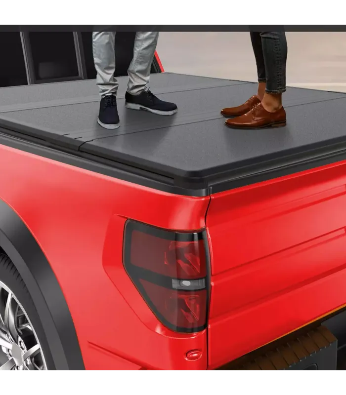 Tapa De Cama Tri Fold Rígida Chevrolet Silverado 2010 - 2025
