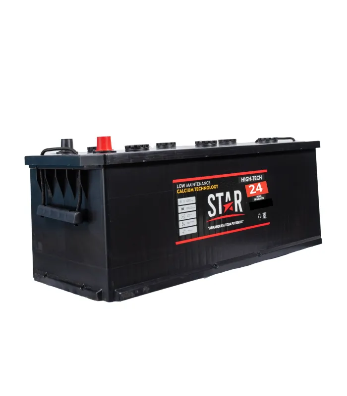 Batería Star 4D High Tech de servicio pesado, 1100 CCA y 190 Ah, para camiones y plantas eléctricas.