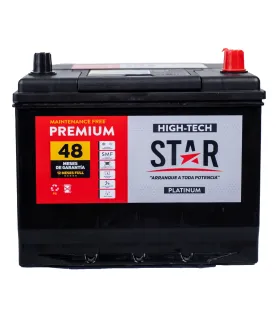 Batería Star 24R High Tech Premium 12V 570 CCA 750 CA 48 Meses de Garantía STAR-24R