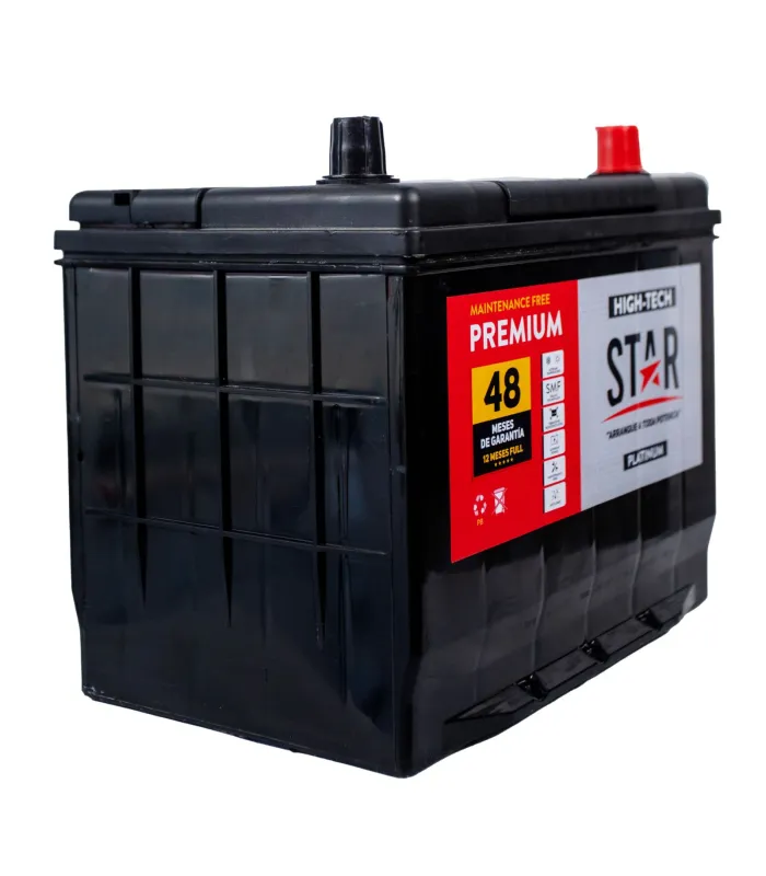 Batería Star 24R High Tech Premium 12V 570 CCA 750 CA 48 Meses de Garantía STAR-24R