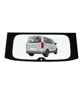 Vidrio Trasero Hyundai H1 2007 - 2025 Con hoyo Limpia Vidrio