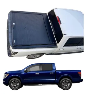 Tapa Retráctil Cama Camioneta Nissan Titán