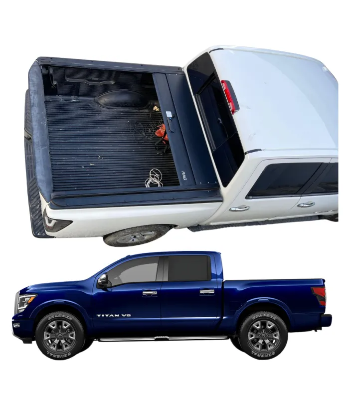 Tapa Retráctil Cama Camioneta Nissan Titán