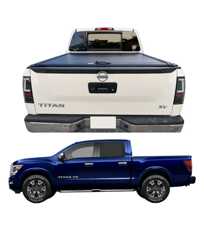 Tapa Retráctil Cama Camioneta Nissan Titán