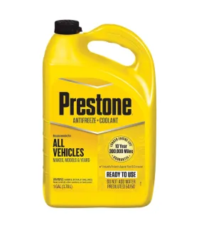 Anticongelante y Refrigerante Prestone 50/50 Prediluido AF-2100 Protección Total Cor-Guard 1 Galón