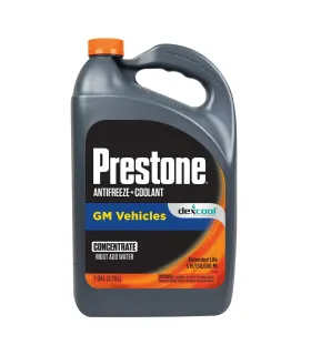 Galón de Coolant Prestone Dex-Cool GM Concentrado AF-888 aprobado por General Motors formula de larga duracion