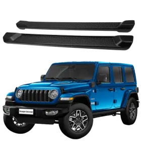 Estribos Jeep Wrangler 4 puertas 2018 - 2025