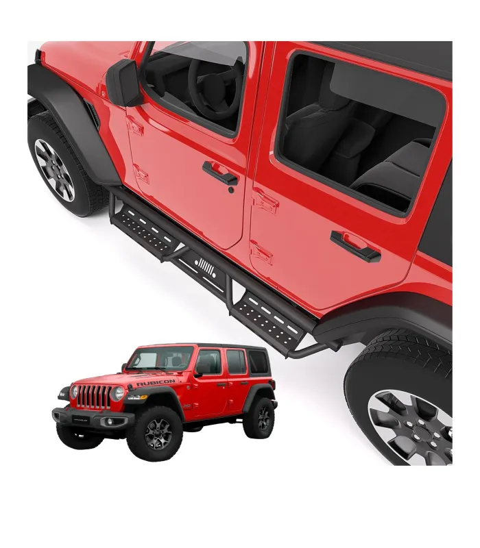 Estribos Jeep Wrangler 4 Puertas 2018 - 2024