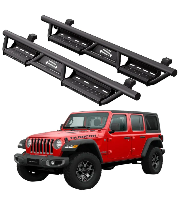 Estribos Jeep Wrangler 4 Puertas 2018 - 2024