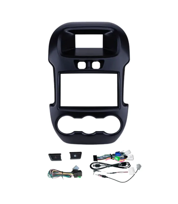 Kit de Instalación para Pantalla de 9 pulgadas Ford Ranger XLT 2011-2015 con Fascia y Arnés Plug and Play