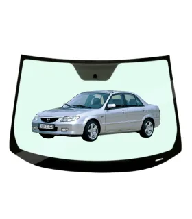 Cristal delantero (parabrisas) de reemplazo para Mazda 323, años 1997 a 2003