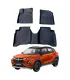 Alfombras 3D para Suzuki Fronx 2023-2025 mostrando la cobertura total del piso y el ajuste perfecto.