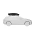 Caja de techo Thule Motion 3 L instalada en una SUV blanca