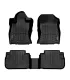 Juego completo de alfombras WeatherTech FloorLiner para Subaru Forester black