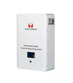 Batería de litio tipo pared (Power Wall) AOKLY GROUP de 5.12kWh (48V 100Ah)