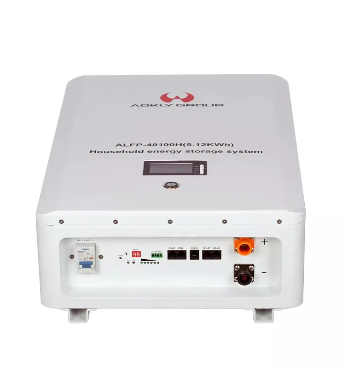 Batería de litio tipo pared (Power Wall) AOKLY GROUP de 5.12kWh (48V 100Ah)