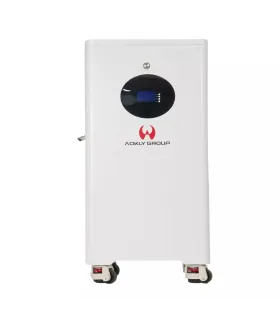 Batería de litio de piso de alta capacidad AOKLY GROUP de 15.36kWh (48V 300Ah)