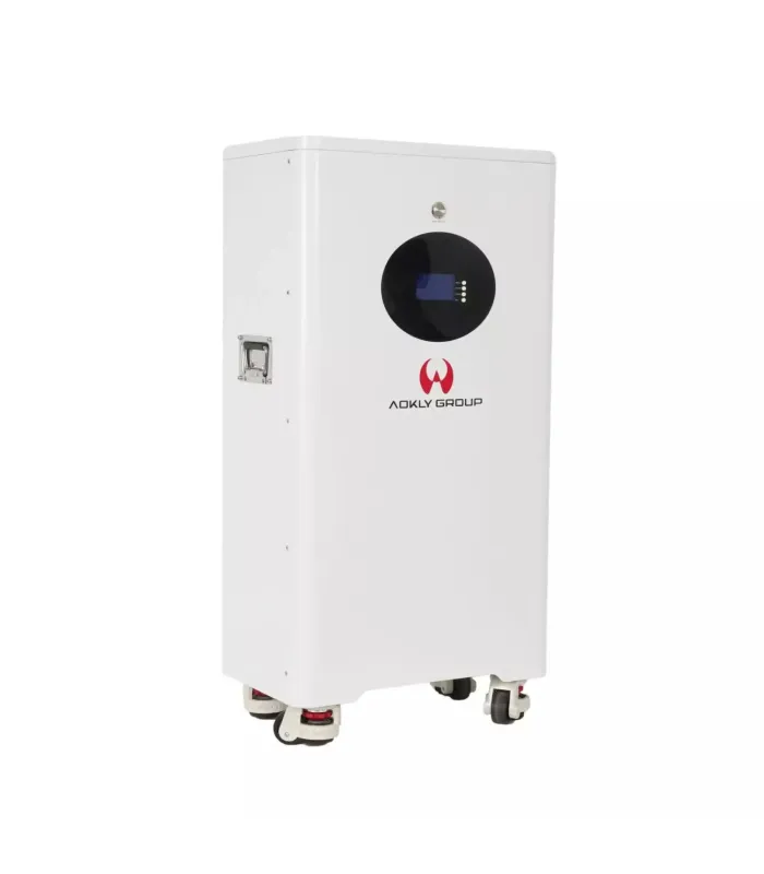 Batería de litio de piso de alta capacidad AOKLY GROUP de 15.36kWh (48V 300Ah)