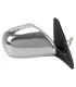 Espejo retrovisor lateral derecho RH cromado para Toyota Land Cruiser Prado 2003-2009