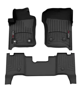 Alfombras WeatherTech FloorLiner™ para Toyota Land Cruiser Serie 79 Cabina Doble con piso vinílico, de ajuste a medida