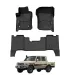 Alfombras WeatherTech FloorLiner™ para Toyota Land Cruiser Serie 79 Cabina Doble