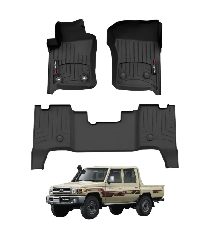 Alfombras WeatherTech FloorLiner™ para Toyota Land Cruiser Serie 79 Cabina Doble