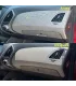 Comparativa Antes y Después de la restauración del tablero de un Hyundai Tucson, eliminando el cuarteo y grietas.