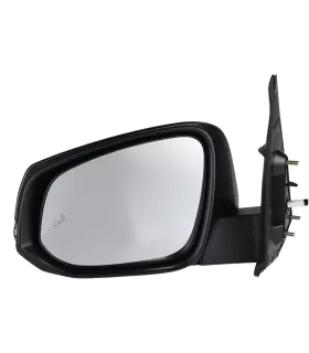 Espejo lateral izquierdo para Toyota Tacoma 2016-2023, vista de frente con el icono del sensor de punto ciego