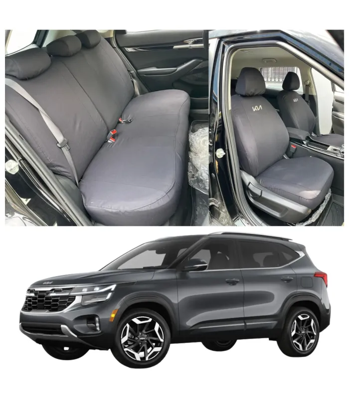 Forros de Asientos a la Medida Tela, Piel Kia Seltos 2025 AF