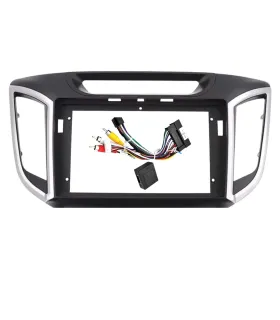 Kit de Instalación Facia y Módulo CANBUS para Pantalla de 10 pulgadas Hyundai Cantus Creta 2014-2018