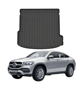 Alfombra de baúl WeatherTech Cargo Liner para Mercedes-Benz GLE Coupé 2021-2026, de material TPE y ajuste laser.
