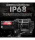Cabrestante X-Bull 3000 Lbs | IP68 Sumergible | Cuerda Sintética | AF
