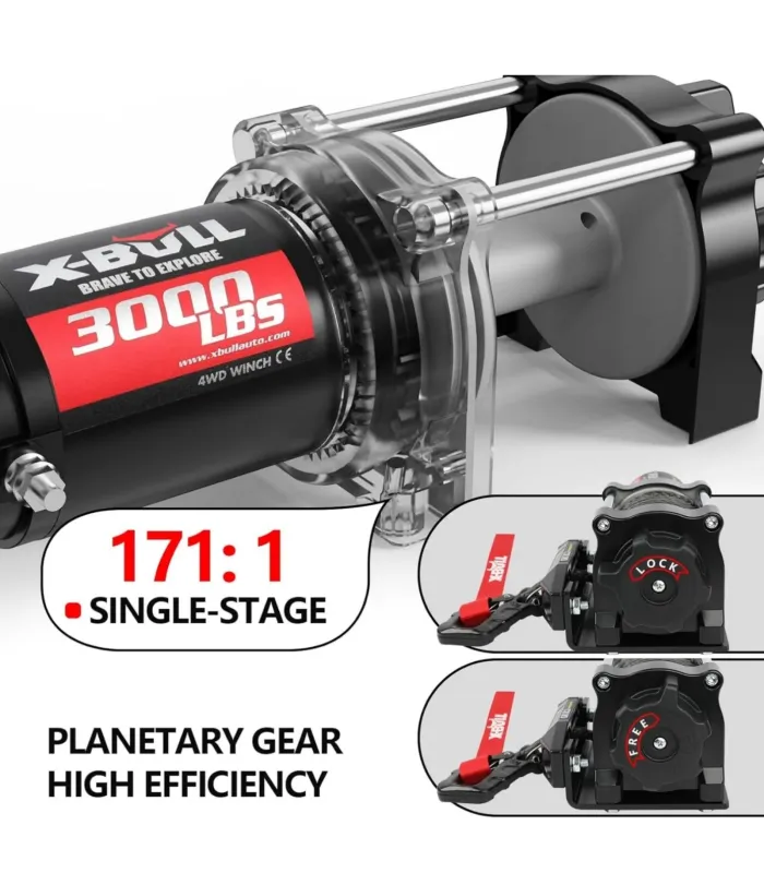Winche eléctrico X-Bull 3000 Libras