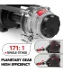 Winche compacto X-Bull 5000lb con diseño duradero, ideal para rescate off-road