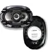 Bocinas coaxiales Clarion SE6935R de 6x9 pulgadas, 3 vías y 400W, con rejilla de protección y cono MIPP.