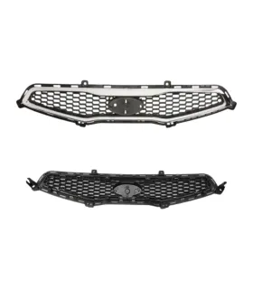 Parrilla delantera de repuesto para Kia Picanto 2011-2016, número de pieza OEM 86350-1Y000, lista para instalar.