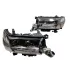Faro delantero derecho Blackout (negro mate) Genuino OEM para Toyota Land Cruiser 2016-2020, referencia 81105-60K12.