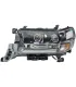 Faro delantero derecho Blackout (negro mate) Genuino OEM para Toyota Land Cruiser 2016-2020, referencia 81105-60K12.