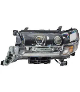 Faro delantero derecho Blackout (negro mate) Genuino OEM para Toyota Land Cruiser 2016-2020, referencia 81105-60K12.
