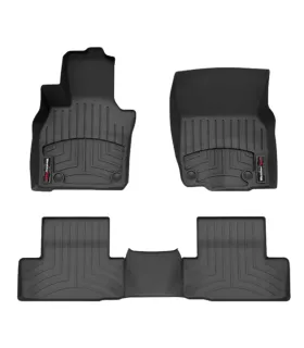 Alfombras WeatherTech FloorLiner Digital Fit de ajuste láser para Mazda CX-60 2024-2025, set completo de 1ra y 2da fila.