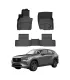 Alfombras WeatherTech FloorLiner Digital Fit de ajuste láser para Mazda CX-60 2024-2025. Muestra una Mazda CX60