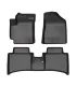 Set de alfombras tipo bandeja SPARTAN para Changan CS15 2023 UP, material TPE negro con borde elevado para máxima protección.