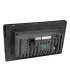 Radio multimedia Blaupunkt Raleigh 910 con pantalla táctil de 10.1 pulgadas, muestra disipadores reverso.