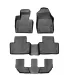 Alfombras WeatherTech FloorLiner Set Modular 1ra 2da 3ra Fila para Volkswagen Tiguan Allspace 2018-2024 Negra