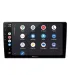 Receptor multimedia Pioneer DMH-AP6650BT con pantalla de 9 pulgadas, interfaz de Apple CarPlay y Android Auto inalámbrico.