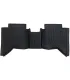 Juego de alfombras Focus Mats tipo bandeja 3D para camionetas JAC T9 Hunter T8 y T6 años 2022 a 2026, muestra la trasera.