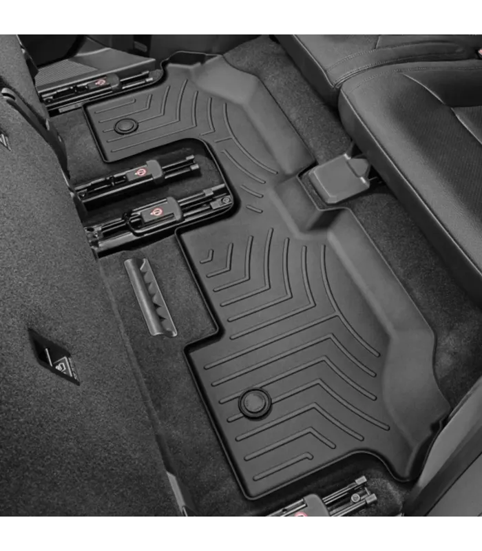 Protección de la tercera fila WeatherTech para VW Atlas, material HDTE resistente y fácil de limpiar