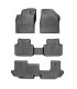 Alfombras WeatherTech FloorLiner Negras para VW Atlas 2018-2026, set completo de 3 filas para asientos de banca black