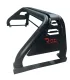 Barra antivuelco negra marca RAP para camionetas Toyota Hilux, Nissan Frontier y Ford Ranger.