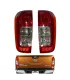 Faroles traseros derecho / izquierdo para Nissan Frontier NP300 2016-2020, vista una camioneta de reversa.